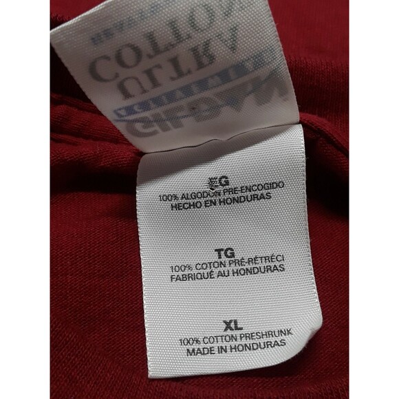 Arizona Bear in the Woods Mountain Volcano Red T Shirt Tourist Souvenir Mens XL - Picture 9 of 9